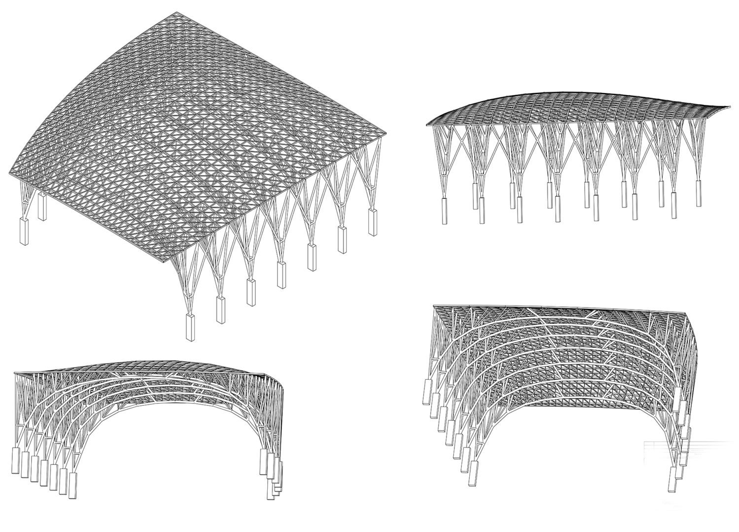 Arłamów-BIM-dach-dziedziniec